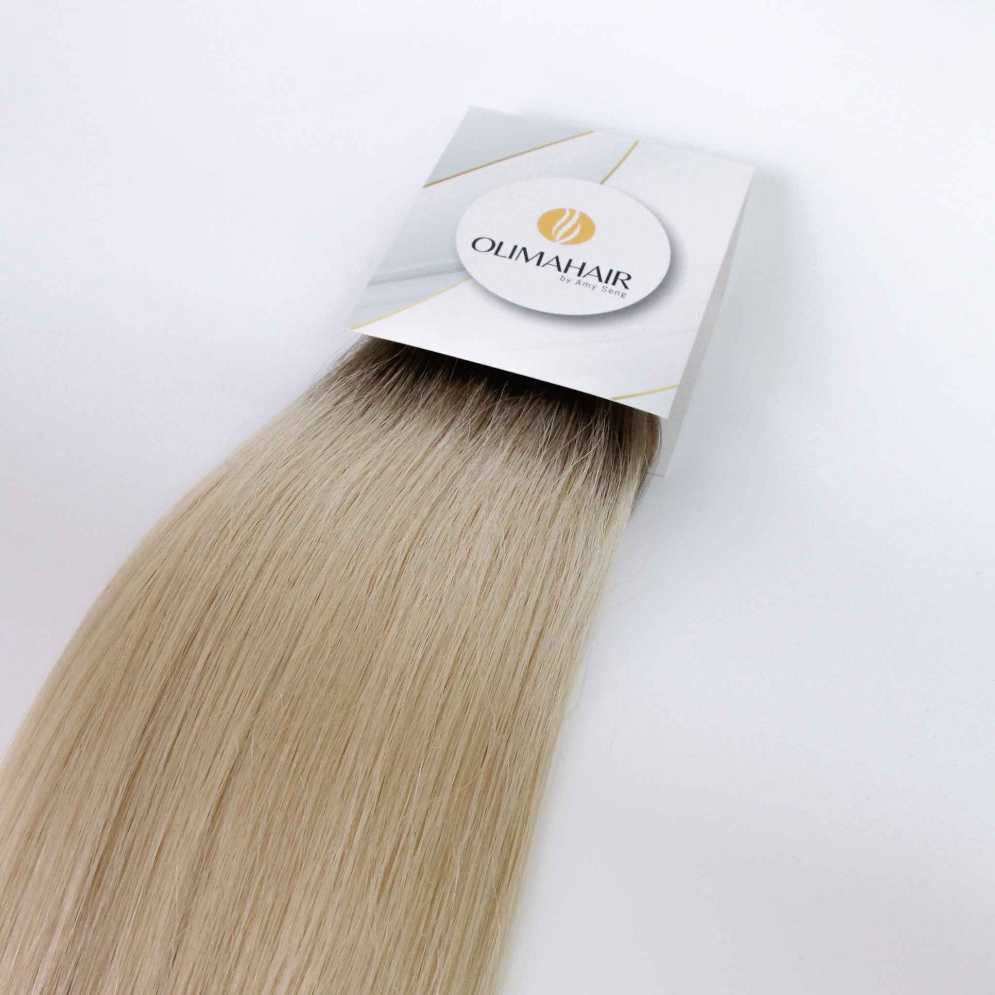 TISSAGE CALIFORNIA OMBRÉ (BLOND PLATINE) - 24" 50 GR - LISSE